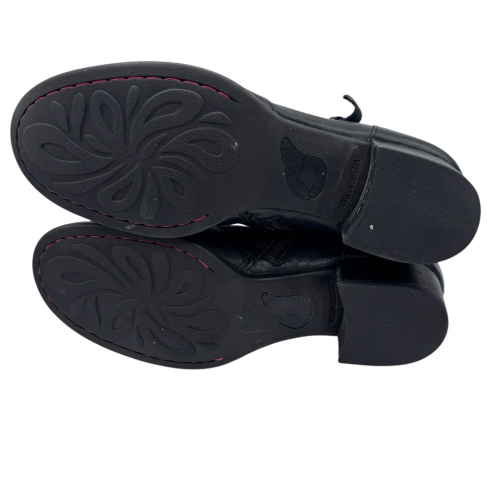 Born Black Leather Ankle Booties - Picture 8 of 9